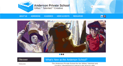 Desktop Screenshot of andersonschool.net